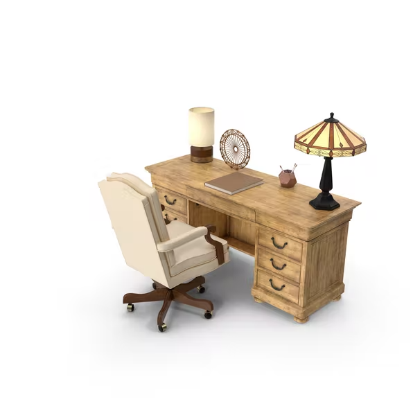 Custom Meja Direktur Klasik